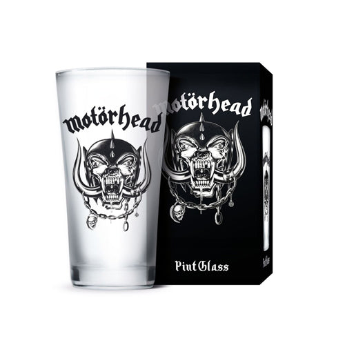 Motörhead Pint Glass Logo