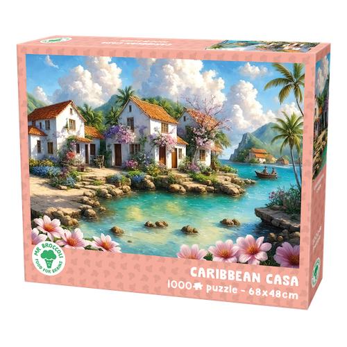 Mr.Broccoli: Puzzle 1000 Pieces Caribbean Casa