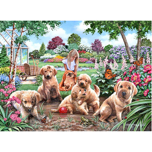Mucky Pups BIG 500 Puzzle