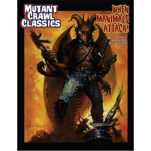 Mutant Crawl Classics #12: When Manimals Attack