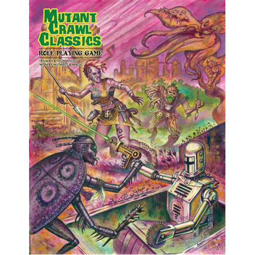Mutant Crawl Classics Core Rulebook (Softcover Edition)