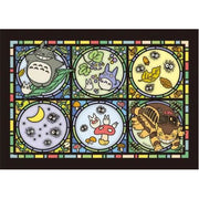 My Neighbor Totoro Art Crystal Jigsaw Puzzle Totoro's Forest Letter