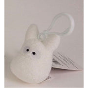 My Neighbor Totoro Plush Backpack Clip Totoro white 6 cm