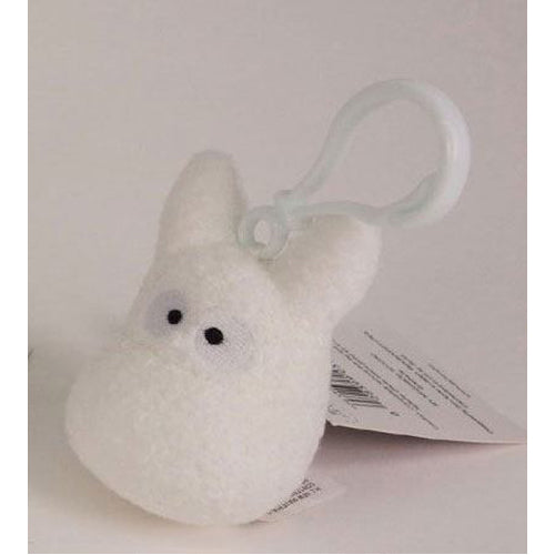 My Neighbor Totoro Plush Backpack Clip Totoro white 6 cm