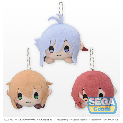 NESOBERI (Lay-Down) '86 EIGHTY-SIX' MP Plush 'Lena (Black) & Theo & Kurena' Assorted (One Supplied)