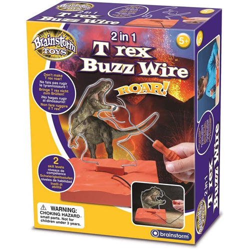 NHM 2 in 1 T. rex Buzz Wire