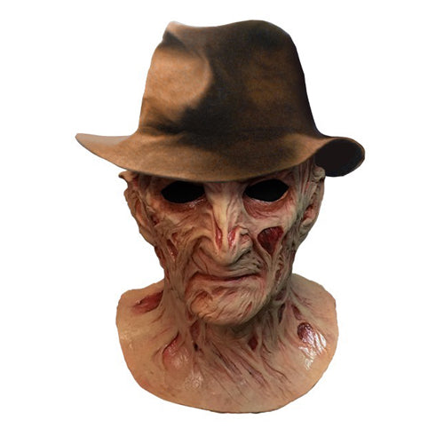 NIGHTMARE ON ELM STREET PART 4 DELUXE FREDDY MASK WITH HAT