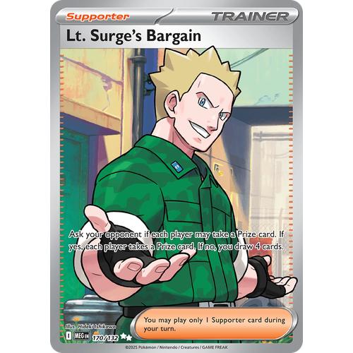 Lt. Surge's Bargain MEG 170/132 - Holo