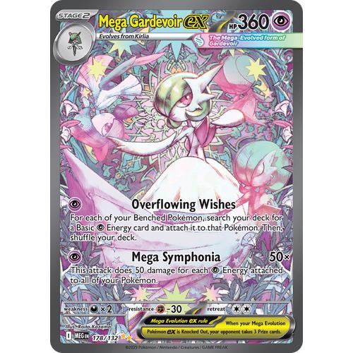 Mega Gardevoir EX MEG 178/132 - Holo