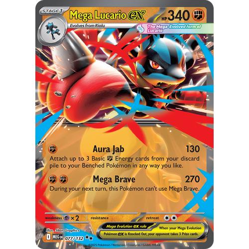 Mega Lucario EX MEG 77/132