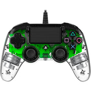 Nacon Commpact Wired Illuminated PS4 Controller - Green