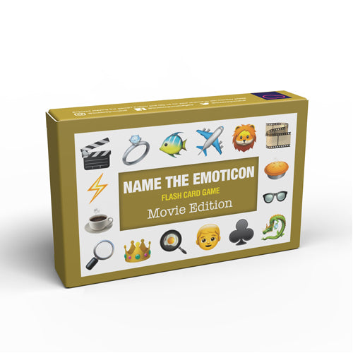 Name The Emoticon Flash Card Game - Movie
