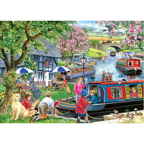 Narrow Escape 1000 Piece Puzzle