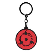 Naruto Shippuden Rubber-Keychain Sharingan