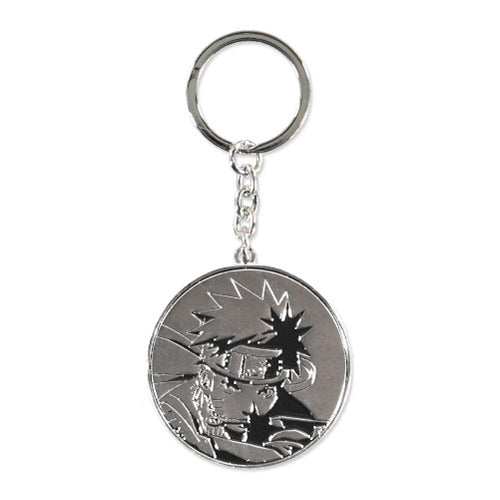 Naruto Shippuden - Silver Metal Keychain