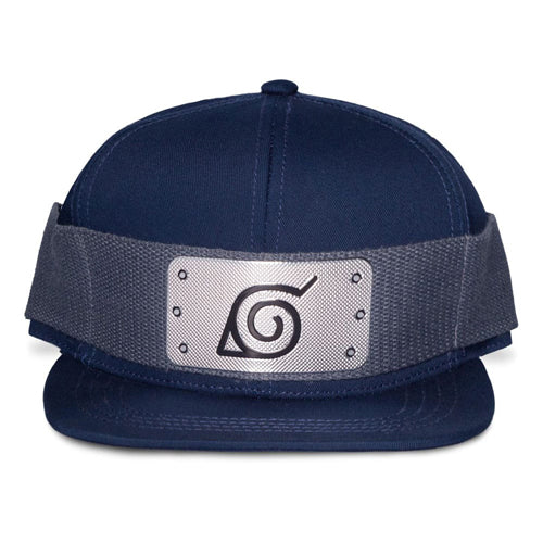 Naruto Shippuden Snapback Cap Logo Blue