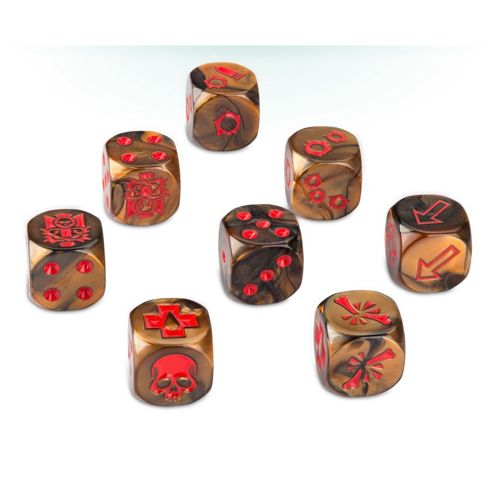 Necromunda Goliath Gang Dice Set | Zatu Games