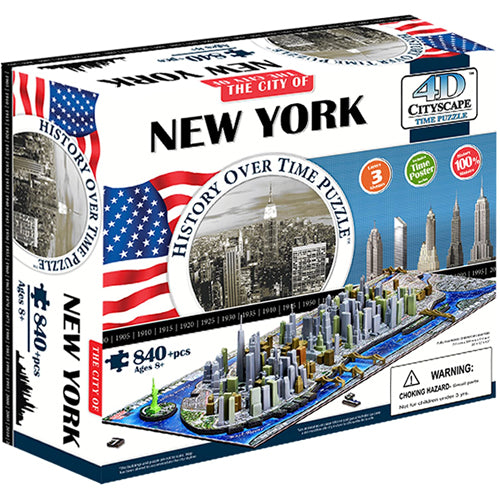 New York 4D Time Puzzle (1200Pc)