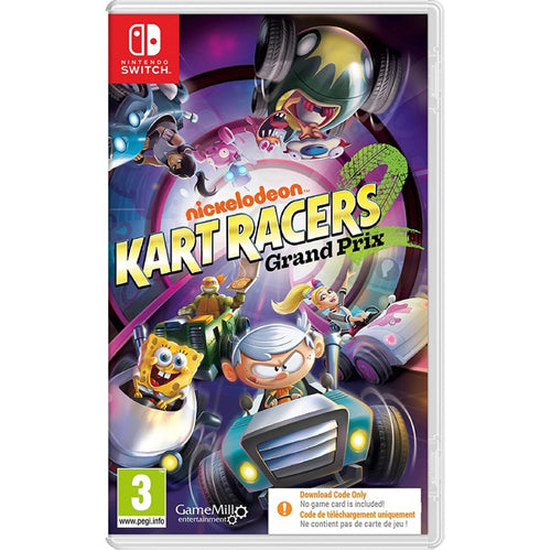 Nickelodeon Kart Racers 2 (Code in Box) Nintendo Switch