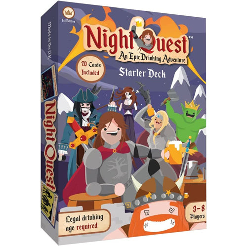 Quête Nocturne : Une Aventure Épique Arrosée