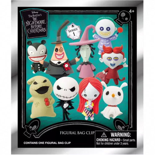 Nightmare Before Chistmas Series 1 Bag Clips