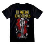 Nightmare Before Christmas T-Shirt Jack Coffin Size S