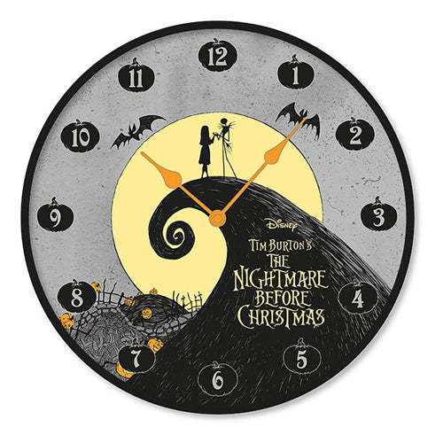 Nightmare Before Christmas Wall Clock Jack & Sally