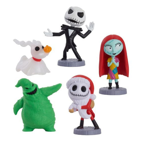 Nightmare Before Xmas 5 Pk Collectible Figure Set