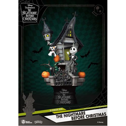 Nightmare before Christmas D-Stage PVC Diorama Jack's Haunted House 15 cm