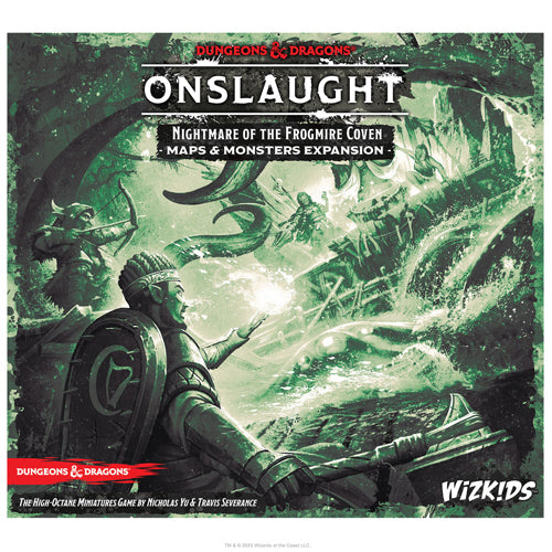 Nightmare of the Frogmire Coven - Maps & Monsters Expansion: Dungeons & Dragons Onslaught