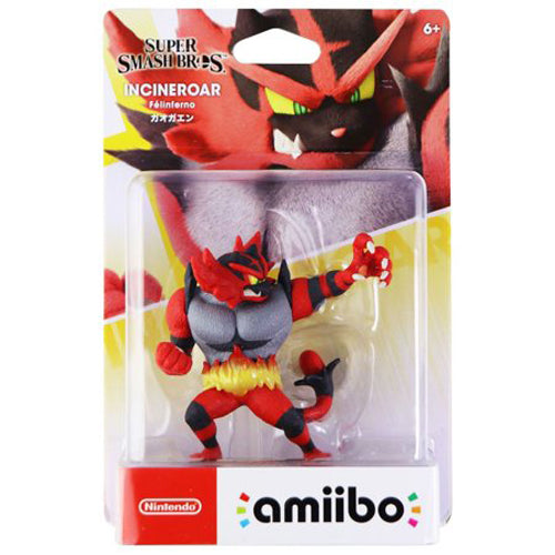 Nintendo Amiibo Character - Incineroar (Super Smash Bros. Collection) - Nintendo Switch