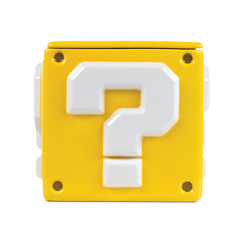 Nintendo Super Mario Question Block Storage Jar