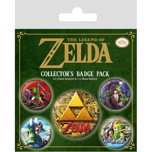 Nintendo: Zelda Collector's Badge Pack