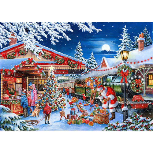 No.18 - Santa's Express 500 Piece Puzzle