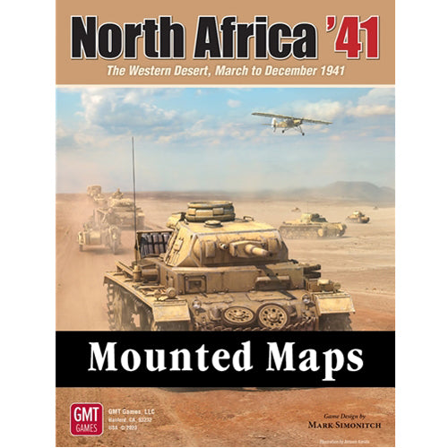 North Africa '41 Mounted Maps