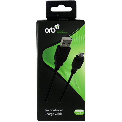 ORB 3m Controller Charge Cable - Xbox One