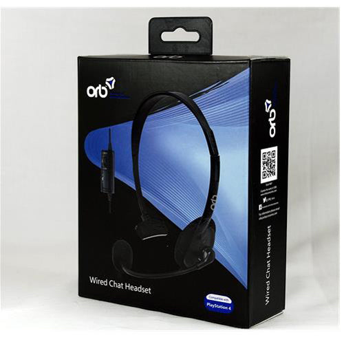 ORB Wired Chat Headset - PS4