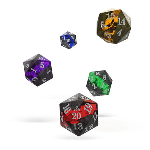 Oakie Doakie Dice - D20 Spindown Dice Set 5 Pack - Enclave