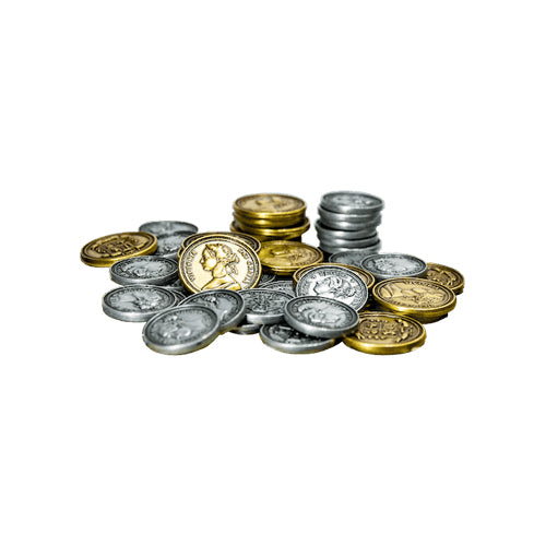 Obsession Board Game: Metal Coins