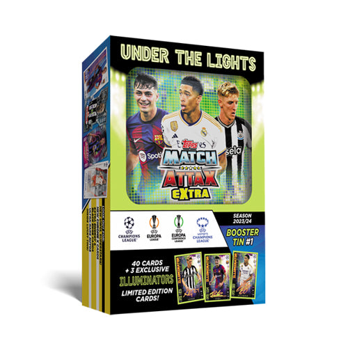 Official Euro Match Attax 2024 Booster Tin
