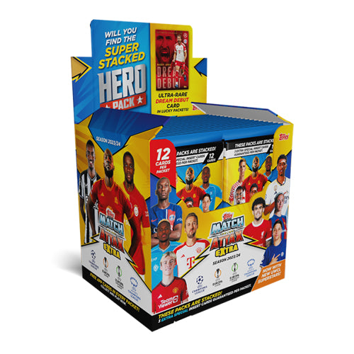 Official Euro Match Attax 2024 Card Box