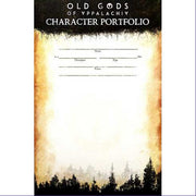 Old Gods of Appalachia RPG Character Portfolios