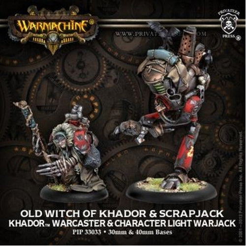 Old Witch of Khador & Scrapjack