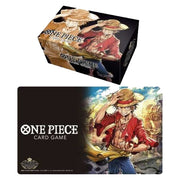 One Piece Card Game: Playmat and Storage Box Set - Monkey.D.Luffy