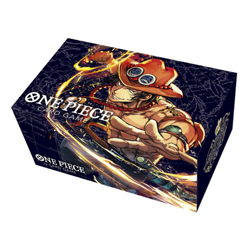 One Piece Card Game: Playmat and Storage Box Set - Portgas.D.Ace