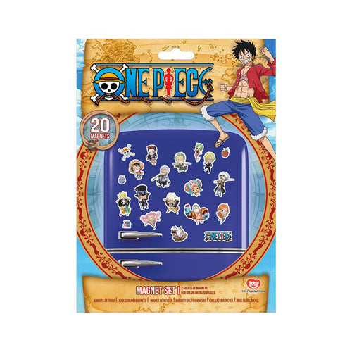One Piece Fridge Magnets Chibi