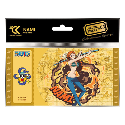 One Piece Golden Ticket #03 Nami Case