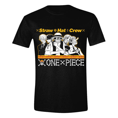 One Piece T-Shirt Straw Hat Crew Size XXL