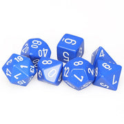 Opaque Poly 7 Set: Blue/White