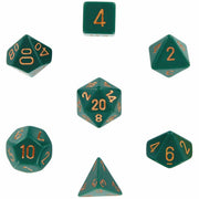 Opaque Poly 7 Set: Dusty Green/Copper